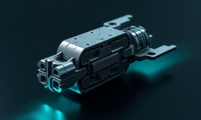 A high-tech ceramic component for an aerospace application